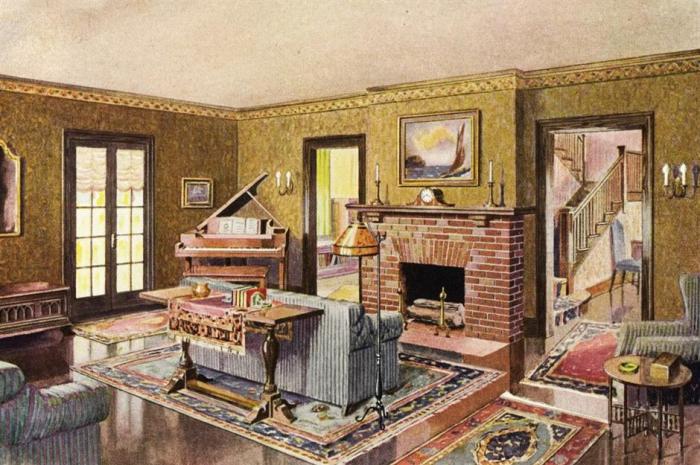 1920s homes interior design